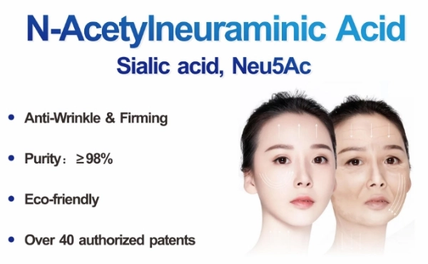 พลังของส่วนผสมเสริมกรด N-Acetylneuraminic: ประโยชน์ของกรดไซอาลิกเพื่อความงาม